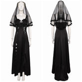 Schwarz Brautkleid Beetlejuice 2 Astrid Deetz Cosplay Kostüm